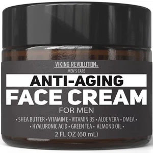 Mens Face Moisturizer Cream - Anti Aging & Wrinkle for Men - Face Moisturizer - Bild 1 von 5