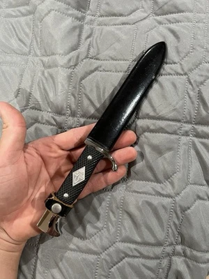 Solingen German Boy Scout Knife Fixed Blade Post War World War II - Image 1 of 4