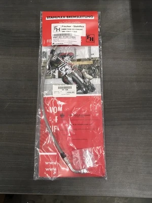F650GS/DAKAR STAINLESS STEEL FRONT BRAKE LINE 01-040-0338-0 6F - image 1 of 2