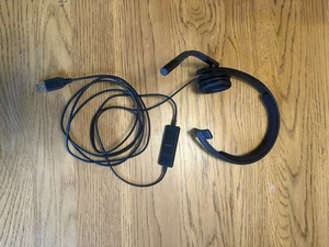 Logitech A-00063 Wired USB Headset w Mic & Volume Control 881-000229 Zoom TEAMS - Picture 1 of 7