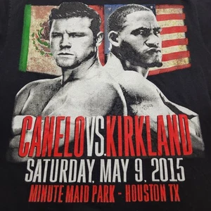Canelo Vs Kirkland Boxing Promo Tee Mens Medium May 9, 2015 Houston Texas - Picture 1 of 10