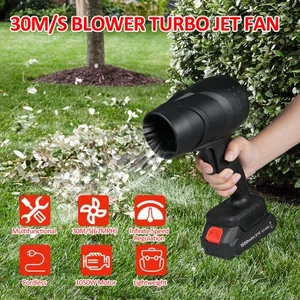 (BlackUS Plug & 1 Battery)Cordless Dust Blower 1050W Powerful Air Blower TDW - Afbeelding 1 van 10