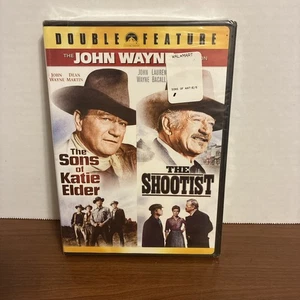 The Sons of Katie Elder/The Shootist (DVD, 2007, Widescreen) Sealed John Wayne - Picture 1 of 5