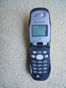 Vintage Motorola Nextel i60c Black Cell Phone. Untested, no charger. Sold As-Is - Picture 1 of 7