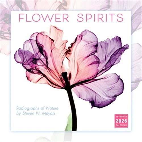 SELLERS PUBLISHING 2026 Flower Spirits -- Radiographs of Nature by Steven N. Meyers Wall Calendar (