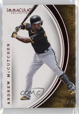 2016 Panini Immaculate Red /25 Andrew McCutchen #27 - Image 1 of 2