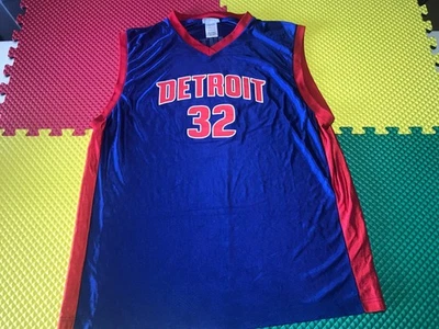 Richard Rip Hamilton Detroit Pistons #32 NBA Blue Jersey Men's Size 2XL - Image 1 of 4