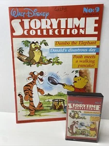 VINTAGE WALT DISNEY STORYTIME COLLECTION - MAGAZINE & CASSETTE No:9 - 1984 - Picture 1 of 24