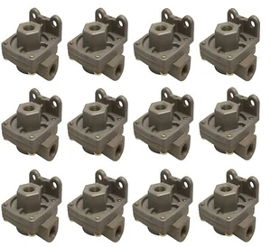 Air Brake Quick Release Valve 3/8" NPT Replaces 229859-KN32005-229859 (12 Pcs) - Picture 1 of 4