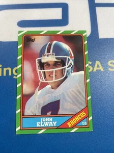1986 Topps Football #112 John Elway Denver Broncos HOF NFL - Picture 1 of 12