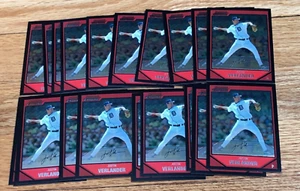 Justin Verlander RIESIGES Set (20) 2007 Bowman Chrome #2 - Detroit Tigers - Bild 1 von 1