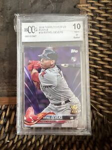 Rafael Devers Bccg 10 Rc Purple One Of One