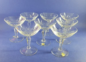 6 + 2 Likörschalen Eierlikörgläser Peill Gläser 50er 60er Vintage retro - Bild 1 von 14