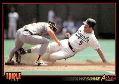 1993 Triple Play #64 George Brett - Image 1 of 2