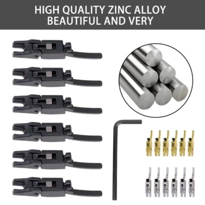 Floyd Rose Saddles, Tremolo Parts, 6Pcs Roller Bridge Tremolo Saddles Bridge - image 1 of 4