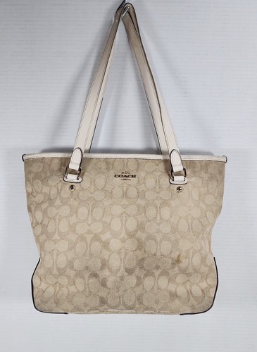 Borsa Coach Signature tracolla città zip primavera estate borsetta tote borsetta F58292