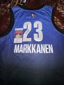 Lauri Markkanen Signed Utah Jazz Jersey JSA Coa Autographed - Picture 1 of 4
