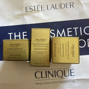 LOT OF 3 Mix Shiseido Future Solution LX Legendary Enmei Travel Set! - Picture 1 of 1