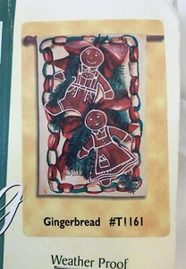 "Bandera de jardín Toland Art - pan de jengibre #T1161 - 24"" X 36""" - Imagen 1 de 5