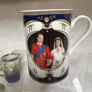ROYAL CREST TEA MUG “ ROYAL WEDDING OF H.R.H. PRINCE WILLIAM TO CATHERINA - Picture 1 of 7