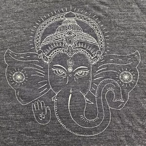 T-shirt Vibration Apparel grigio elefante manica corta misto cotone adulto L - Foto 1 di 7