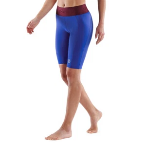 Skins Compression Series 3 Womens Half Tights Activewear/Gym Dazzling Blue - Picture 1 of 9