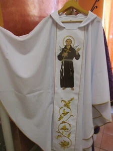 Casula Ricamata San Francesco di Assisi. - Foto 1 di 6
