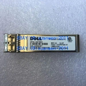 Dell WTRD1 0WTRD1 10G SFP+ SR 850NM SFP Transciever Module FTLX8571D3BCL-FC - Picture 1 of 4