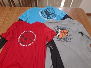 Lot of 3 Boy's Long Sleeve T-shirts by Cat & Jack Xersion Size 14/16 Sports - Picture 1 of 11