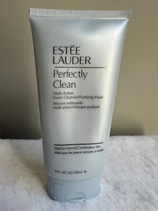 ESTEE LAUDER Perfectly Clean - Multi-Action Foam Cleanser/Purifying Mask New  - Picture 1 of 2