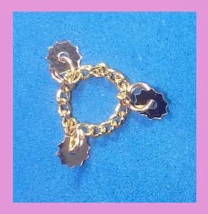 Dreamz VINTAGE REPRODUKTION von BETTELARMBAND Resort Set Schmuck für Barbie Puppe - Bild 1 von 4