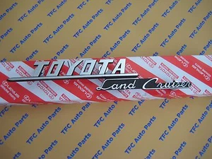 Toyota Land Cruiser FJ40 Fender Emblem Genuine OEM Toyota New 1969-1973 - Picture 1 of 4