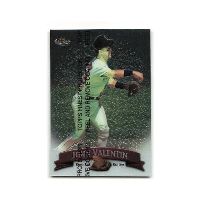 John Valentin 1998 Topps Finest w Coating #115 Boston Red Sox Baseball Card NM - Image 1 of 3