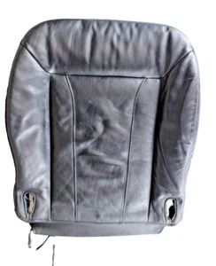 00\06 BMW X5 E53 FRONT DRIVER LEFT SEAT LOWER BOTTOM CUSHION NAPPA BLACK - Picture 1 of 10