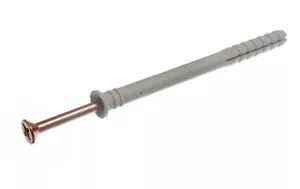 400 X Martillo de nailon en marco de fijación Rawl mampostería enchufe y amplificador; tornillo M8 X 100 mm | encendido - Imagen 1 de 1