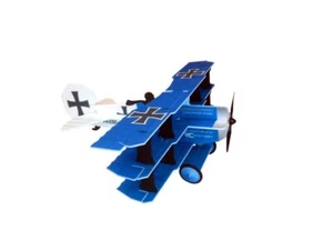 Crack Fokker blu bianco EPP 890 mm Shock-Flyer Shocky Indoor RC-Factory - Foto 1 di 1