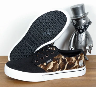 Etnies Skateboard Skate Shoes Jameson 2 Eco Kids Black Brown - Image 1 of 3