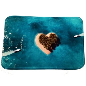 Fußmatte TROPICAL ISLAND Fotodruck Teppich Indoor Rutschfest 40x60 cm - Bild 1 von 6