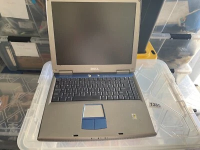 DELL Computer Laptop Blue Dell PP08L 15" Display -- PARTS/REPAIR - Image 1 of 4