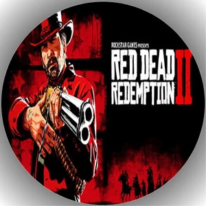 Colocador de tartas cumpleaños imagen de tartas fondant oblate Red Dead Redemption L4 - Imagen 1 de 1