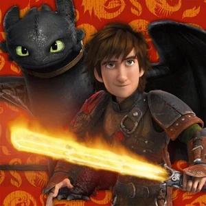 How to Train Your Dragon 2 Movie Kids Birthday Party Paper Luncheon Napkins - Picture 1 of 1