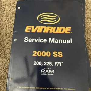 OEM JOHNSON/EVINRUDE OUTBOARD SERVICE MANUAL FOR 2000 SS 200,225,FFI 787064 - Picture 1 of 2