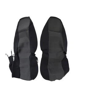 2pcs Car Seat Covers Black/Charcoal Fit For FORD RANGER 98-03 60/40 Highback - Picture 1 of 16
