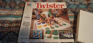 Vintage 1977 MB Games TWISTER Game Board Game Complete - Picture 1 of 3