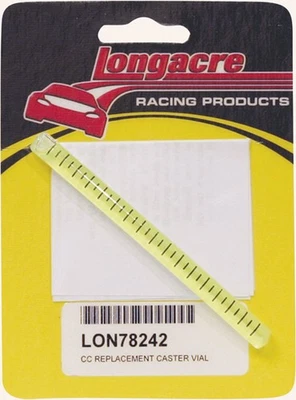 Longacre Bubble Vial - Longacre Caster / Camber Gauges - Each 52-78242 - Image 1 of 3