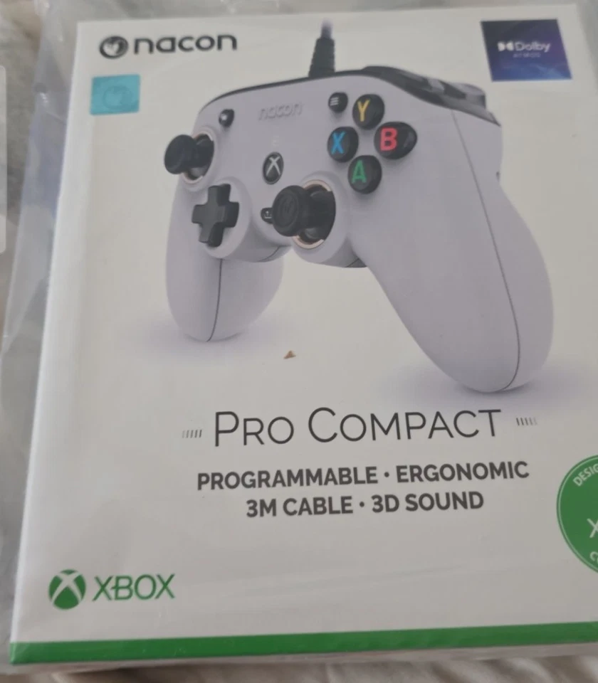Xbox Nacon Compact Controller - White | Xbox Series One/X PC New opened to test - Image 1 of 1