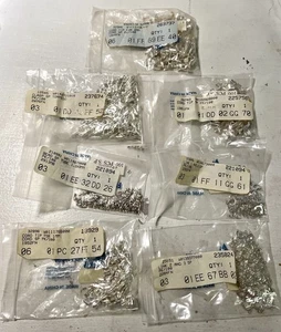 Fire Mountain Gems chiusure placcate argento connettori punte accordi reperti lotto - Foto 1 di 5