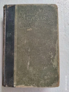 Caesar's Gallic War Books I-IV With Map, One Volume 1904 Printing Ginn & Heath - Picture 1 of 18