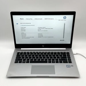 HP EliteBook Folio 1040 G4 14" | i7-7600U 2,80GHz | 8GB | ohne SSD/BATT | GRADE C - Bild 1 von 8