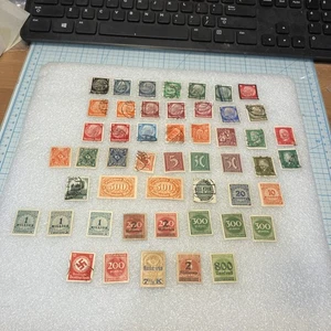50 USED WWII 3rd Reich/Deutsches Reich Stamps Set, 1933-1945. $1 Ships. A DEAL! - Picture 1 of 17